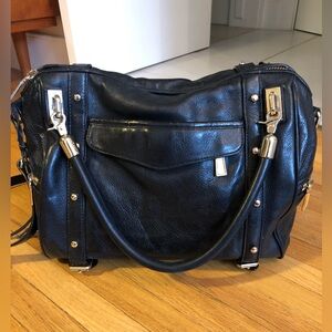 Rebeca Minkoff Cupid satchel bag black